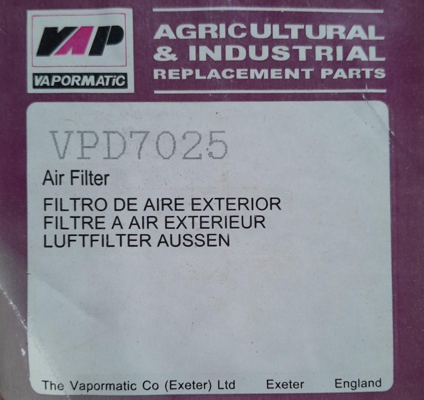 Air filter