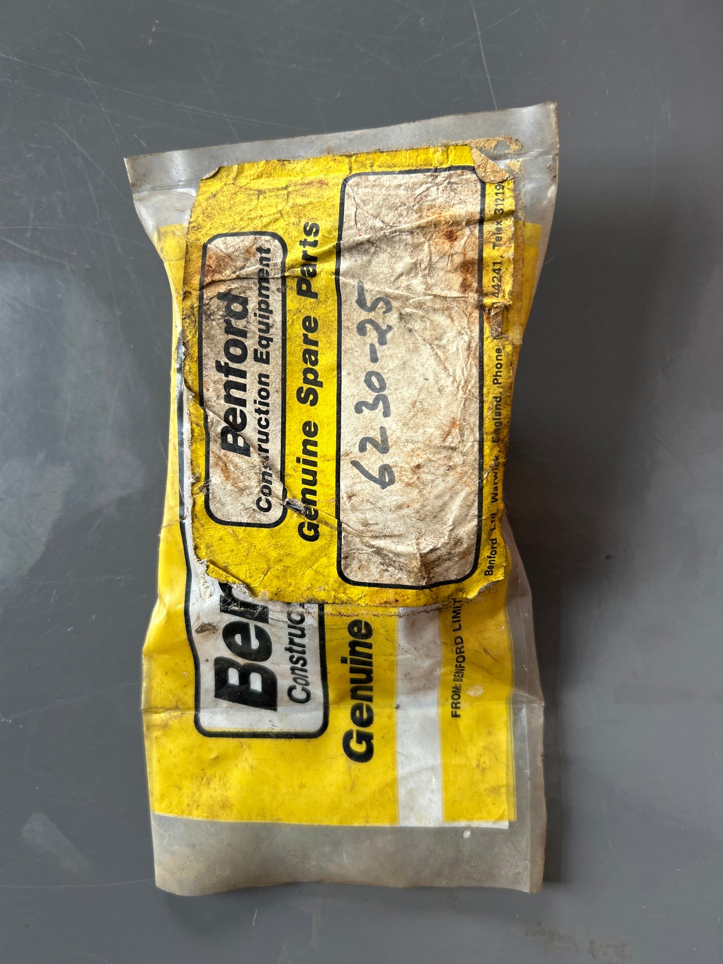 Benford Dumper Ram Seal Kit