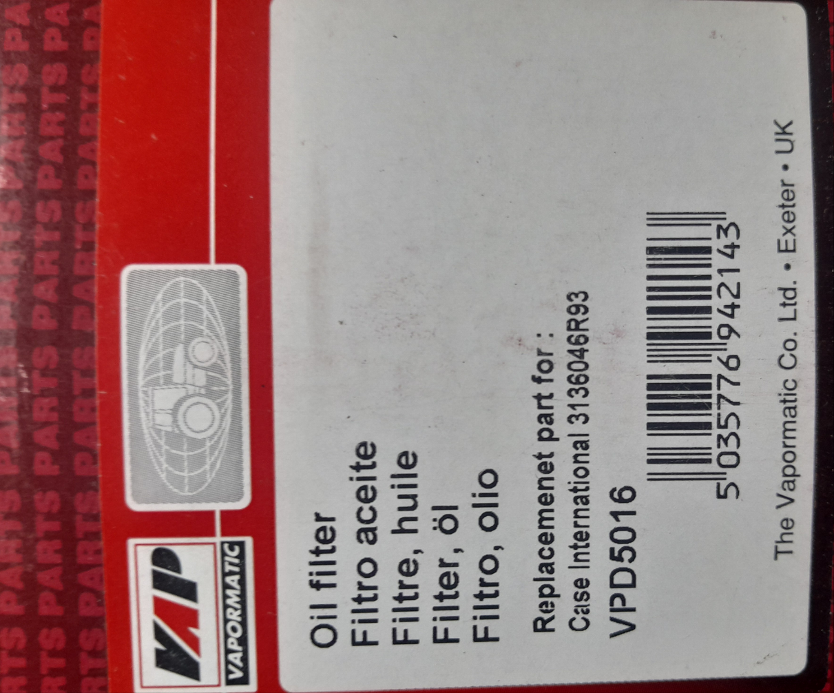 Oil filter