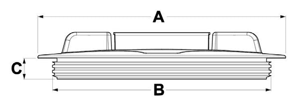 Tank Cover Lid - L 455mm