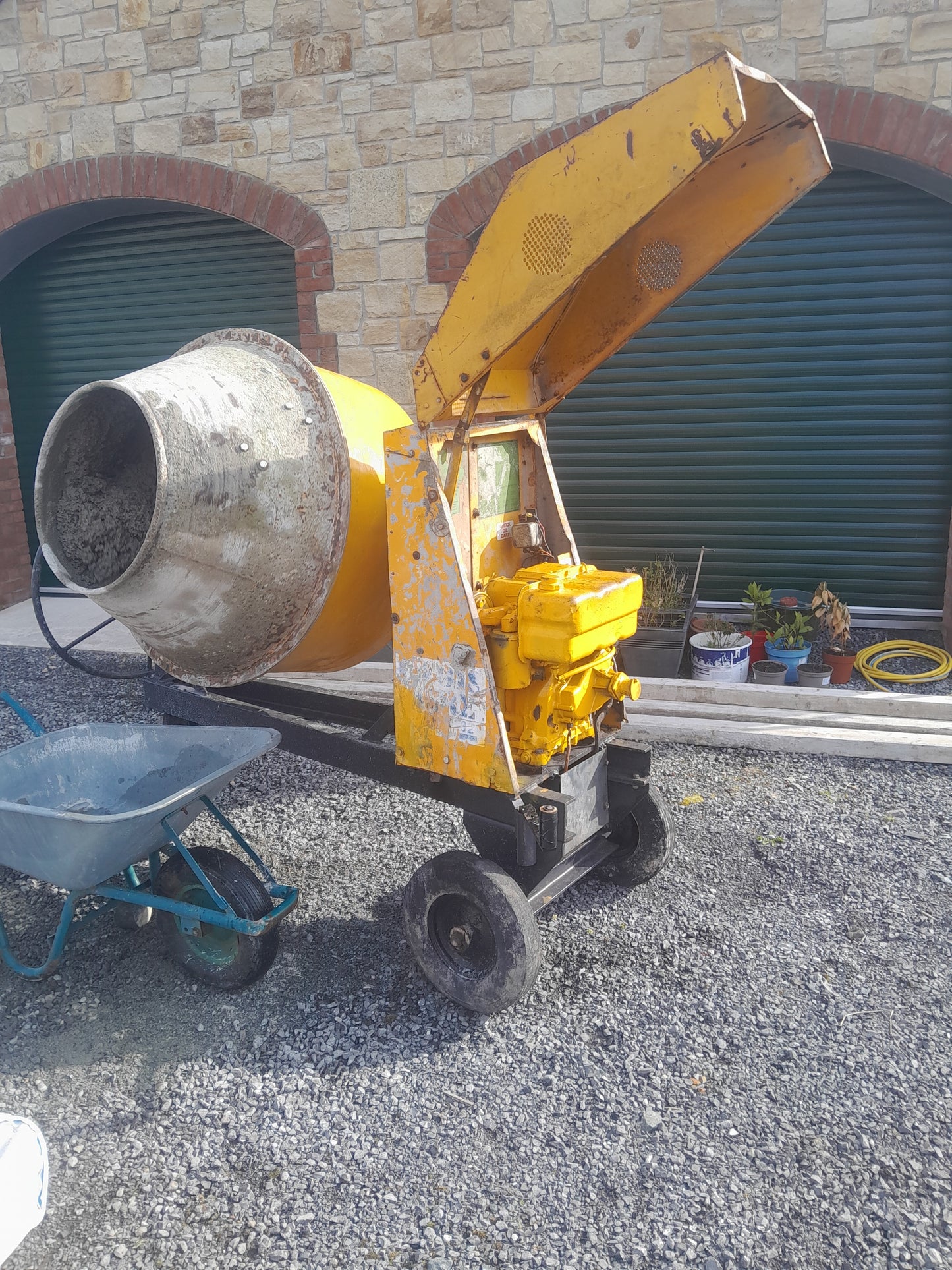 Benford terex RG10 cement mixer
