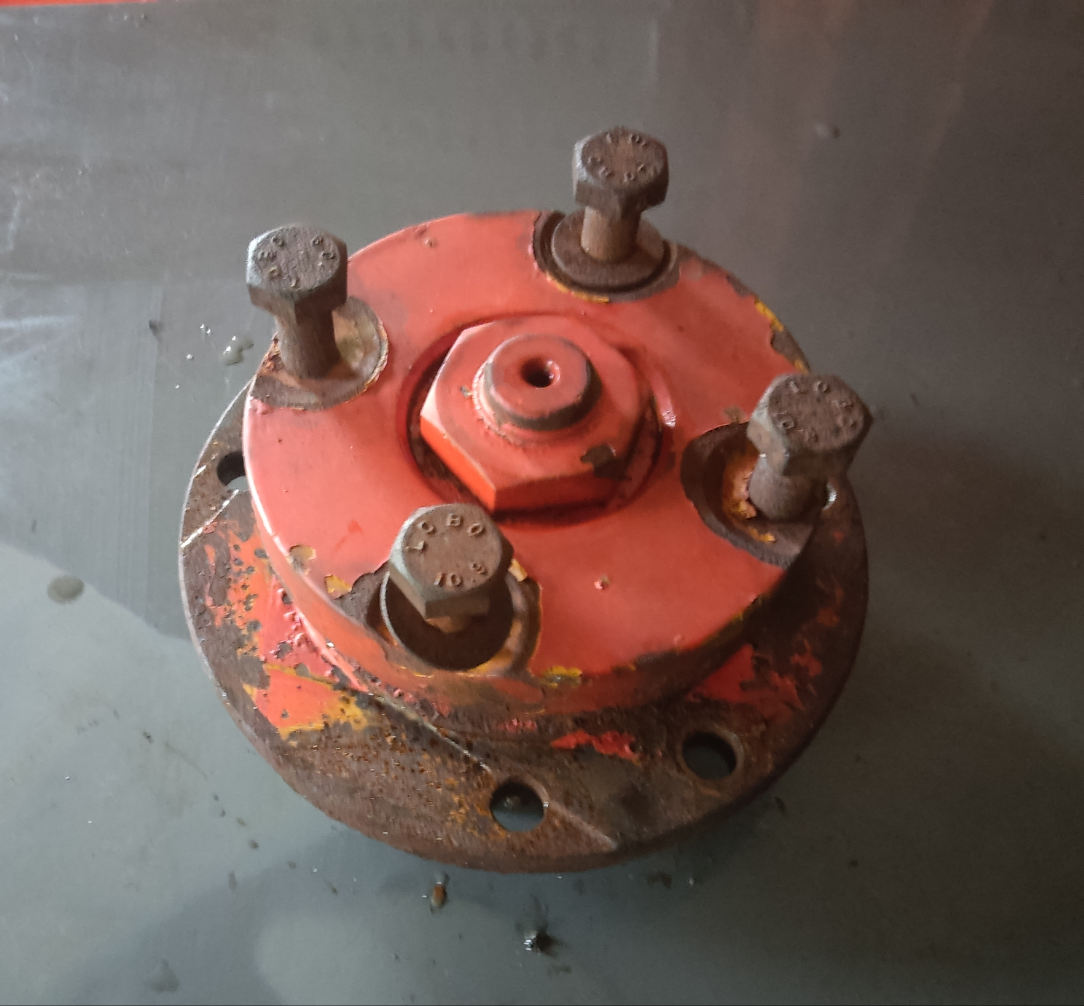 USED Drum Drive Gear and Hub Module for Marangon Disc Mower