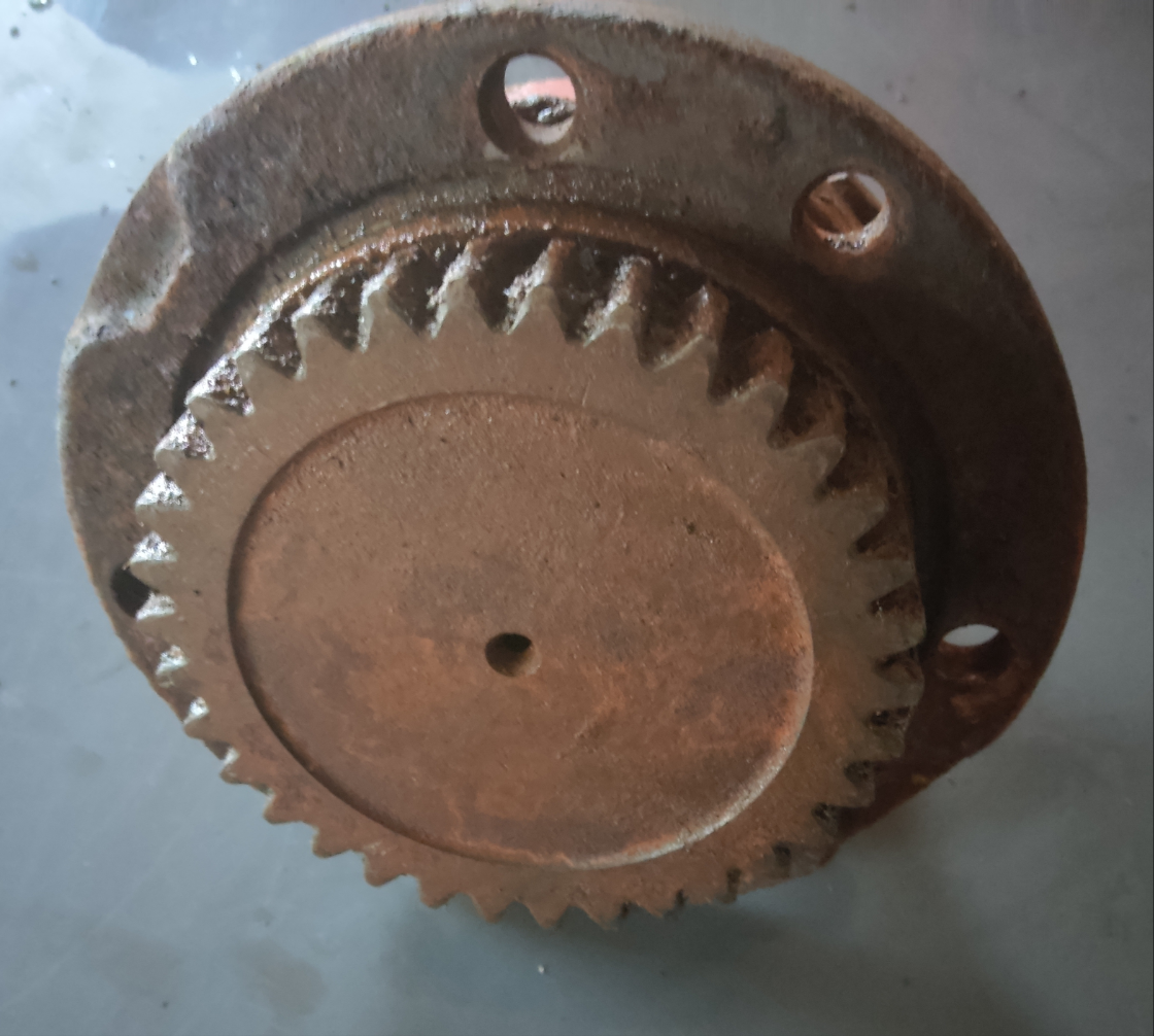 USED Drum Drive Gear and Hub Module for Marangon Disc Mower