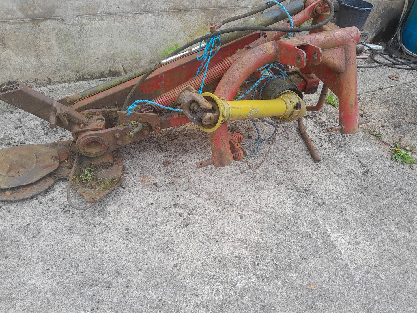 Mowers breaking for parts